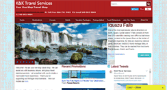 Desktop Screenshot of k-k-travelservices.com