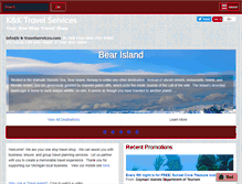 Tablet Screenshot of k-k-travelservices.com